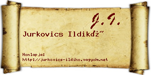 Jurkovics Ildikó névjegykártya